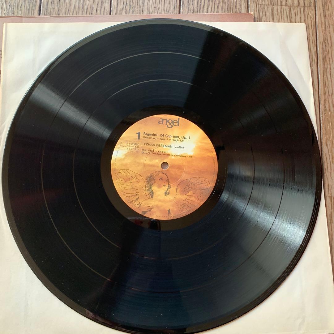パガニーニ:24の奇想曲イツァーク•パールマンLP1枚アルバム1972年US盤