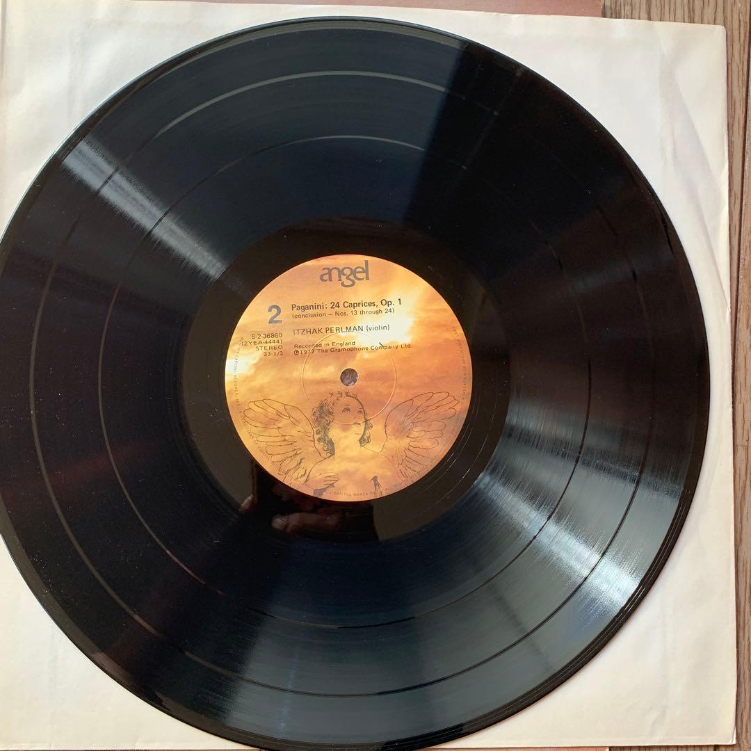 パガニーニ:24の奇想曲イツァーク•パールマンLP1枚アルバム1972年US盤