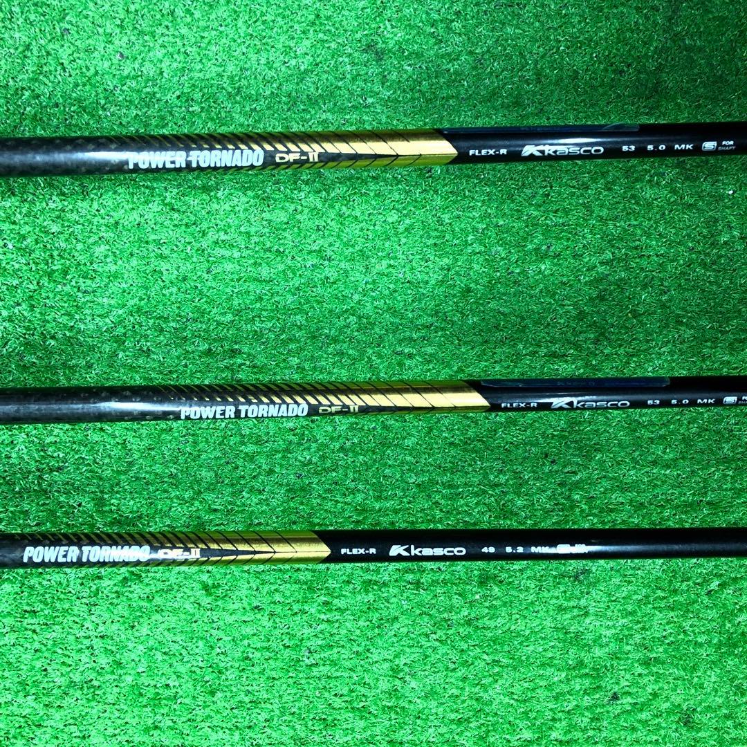 NFG-330キャスコ ドライバー FW3.5 15°18° flexR セット