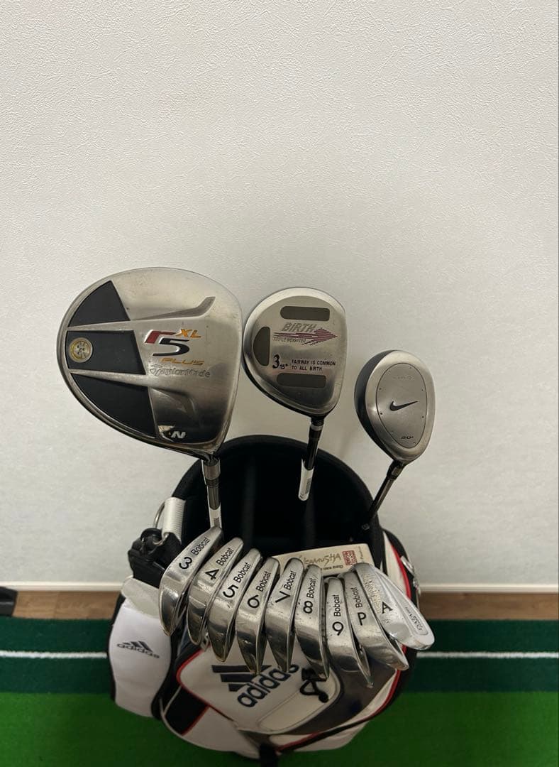 【adidas】　ゴルフクラブセット　TaylorMade NIKE フルセット