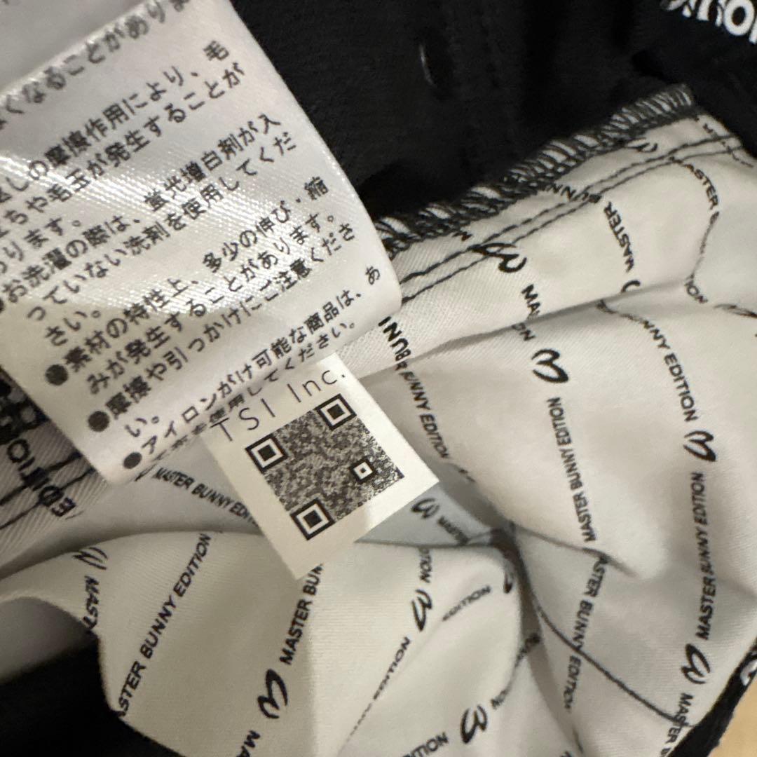 パーリーゲイツ☆新品 マスターバニー 撥水ドビークロスストレッチ ショートパンツ