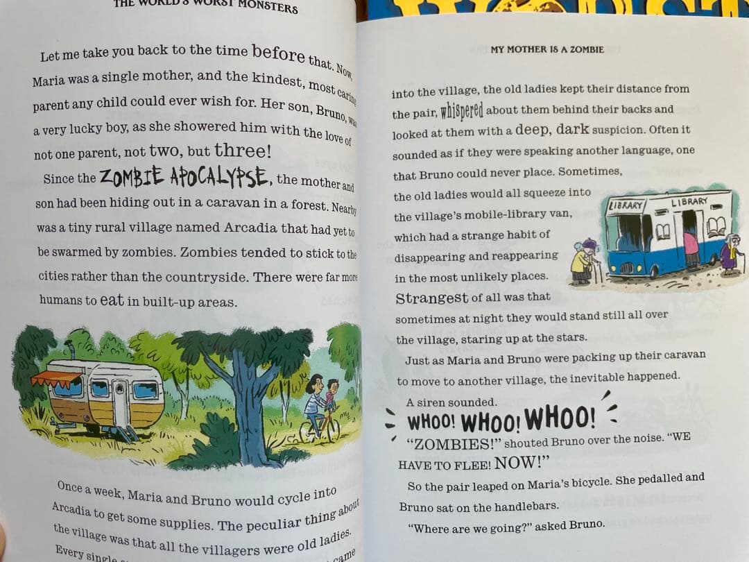 David Walliams「The World’s Worst」シリーズ7冊