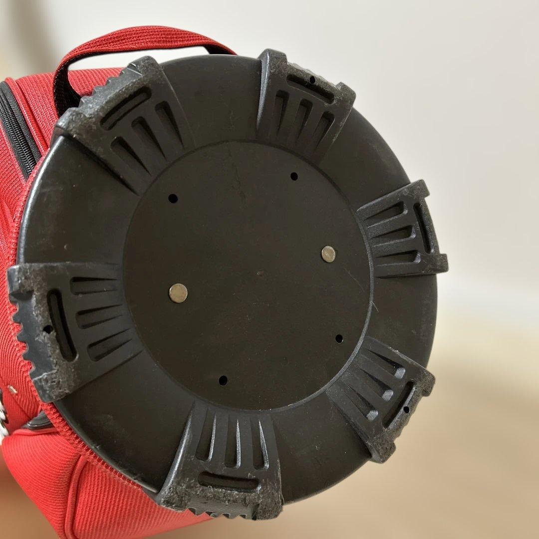 Munsingwear レッドキャディバッグ