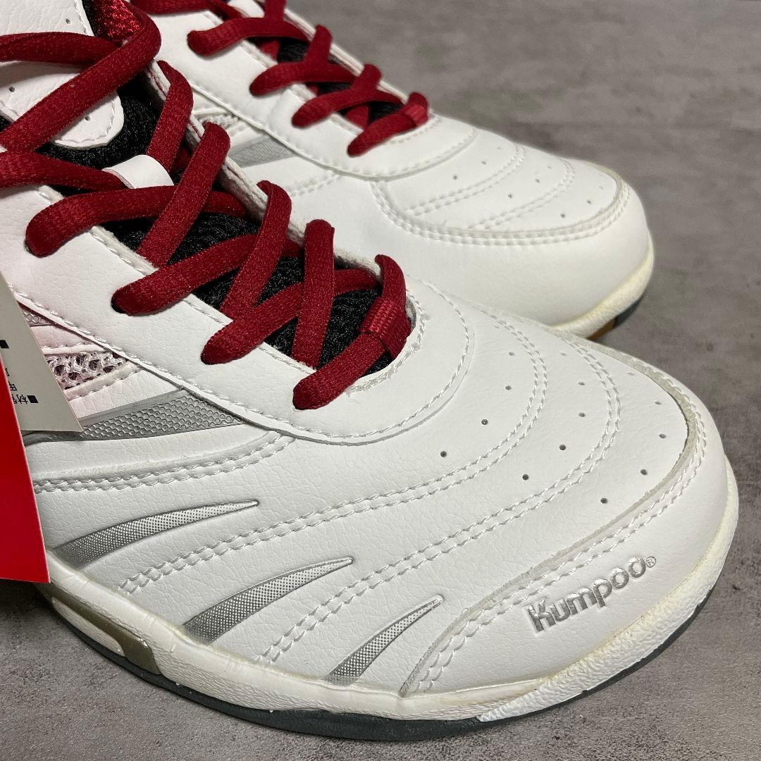 ほぼ未使用【薫風】（26）バドミントンシューズ ホワイト