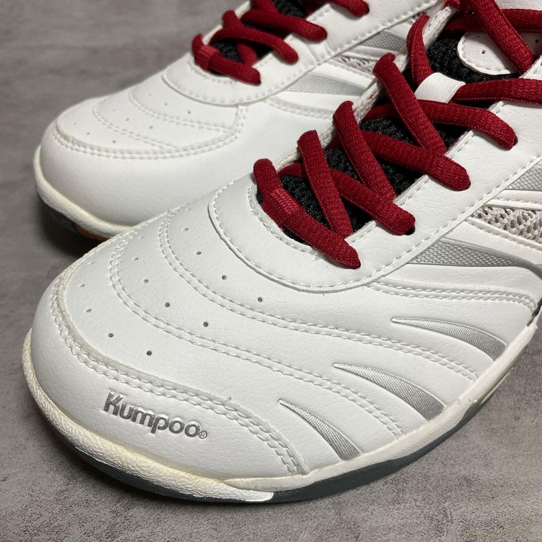 ほぼ未使用【薫風】（26）バドミントンシューズ ホワイト