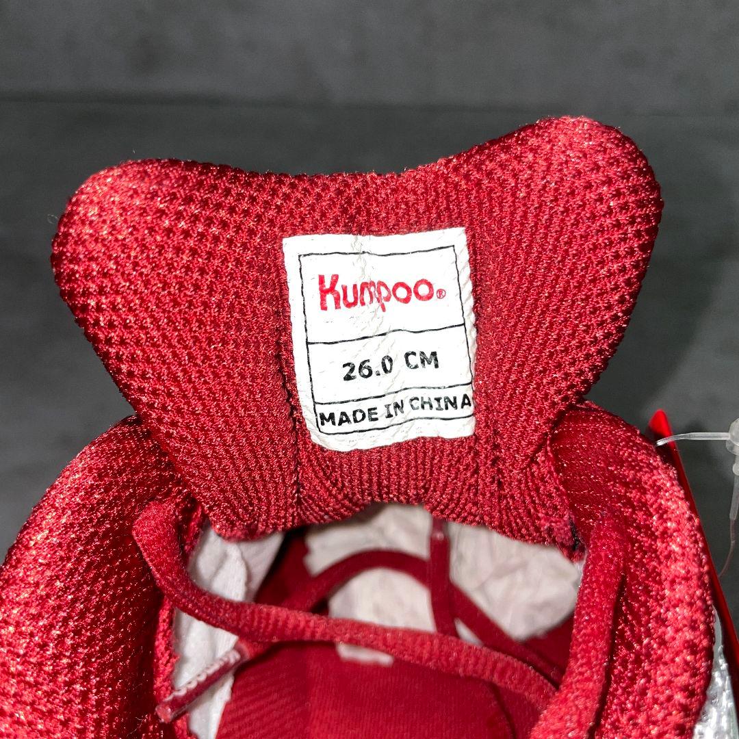 ほぼ未使用【薫風】（26）バドミントンシューズ ホワイト