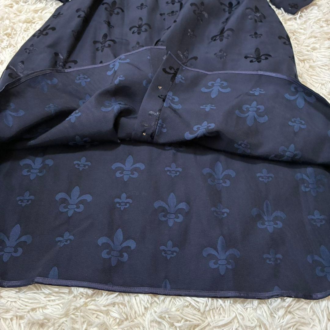 【極美品♡定価5.2万】グレースコンチネンタル　グログランジャガードシャツドレス