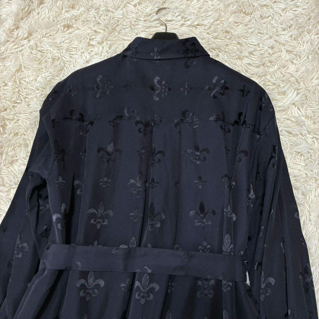 【極美品♡定価5.2万】グレースコンチネンタル　グログランジャガードシャツドレス