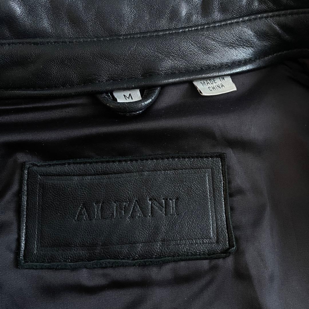 ジャケット・アウター 90's \"ALFANI\" Double-Zip Leather Jacket