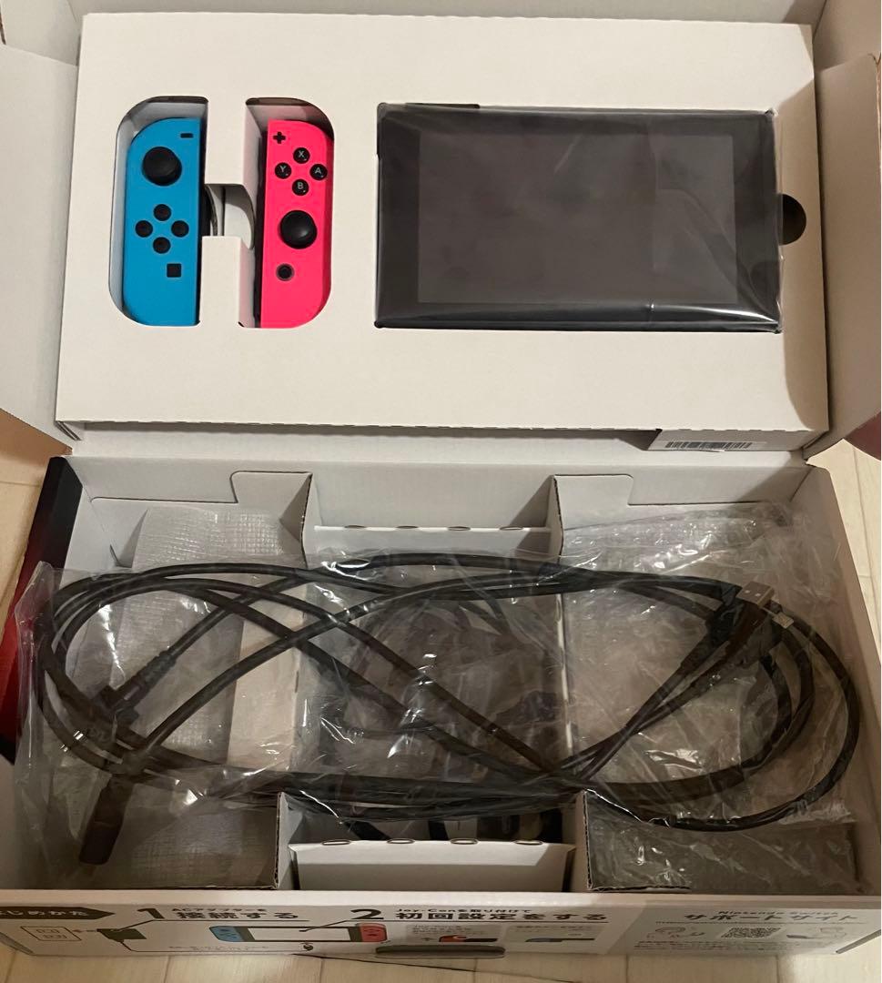 Nintendo Switch ネオンブルー・ピンク 本体