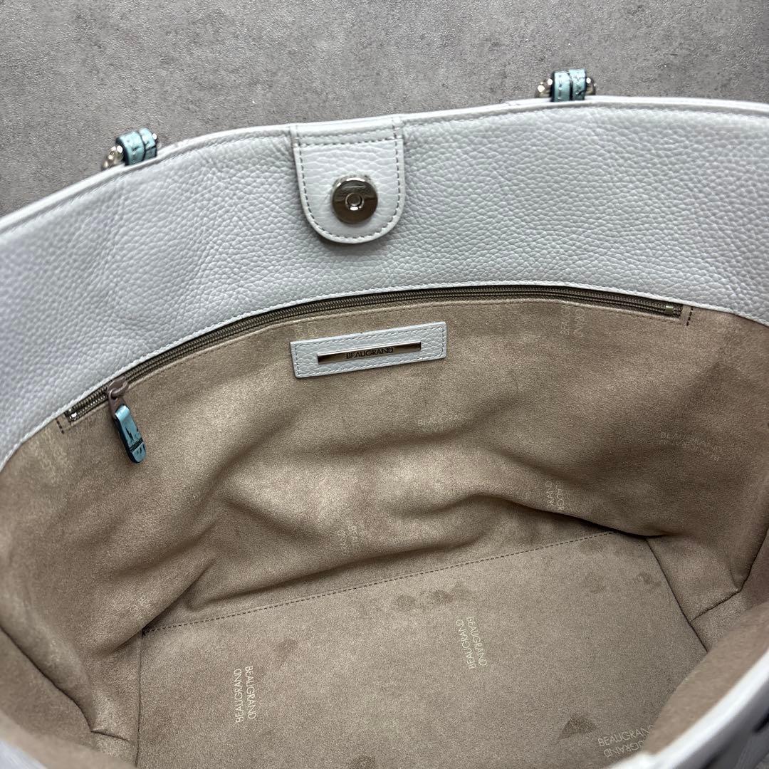 新品！ボーグランJRAクロコダイル　本牛革製トートバッグADMJタマミワタナベ