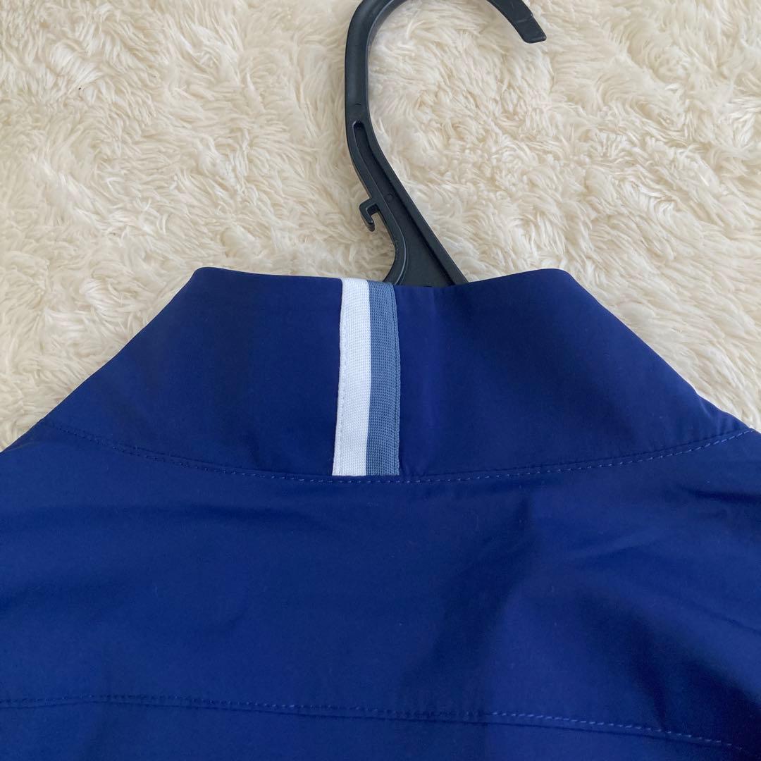 美品！New Balance Golf ジップアップジャケット　ブルー　2XL