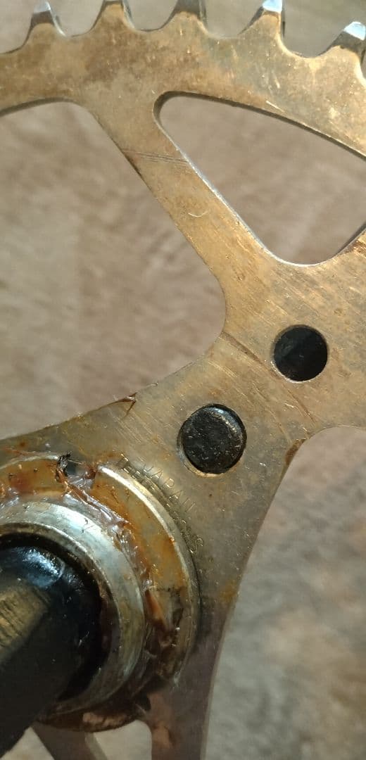 old bmx Takagi スリーアロー46T CRANKセット