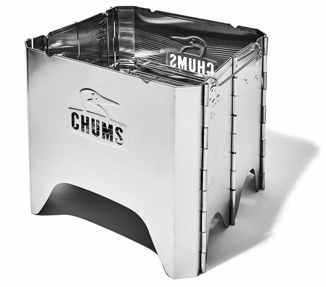 バーベキュー・調理用品 CHUMS BOOBY FACE FOLDING FIRE PIT M