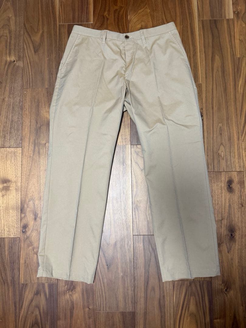 希少clubhaus クラブハウス　チノパンツ　ステンシル　ベージュ　XL