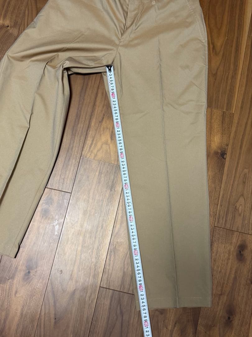 希少clubhaus クラブハウス　チノパンツ　ステンシル　ベージュ　XL