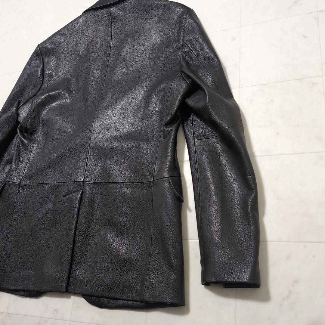 2023年作品JOSEPH HOMME ライトゴートシュリンクレザージャケット