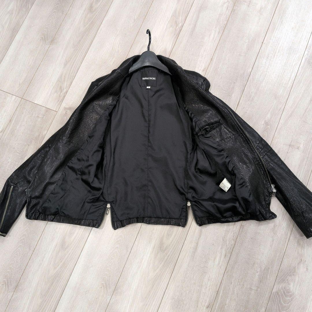 BUFFALO BOBS ライダースジャケット ブラック サイズ2