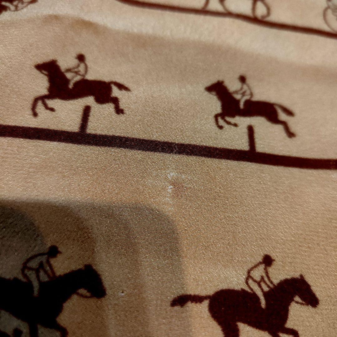 HERMES/エルメス カレ 馬術 シルク スカーフ 83cm角