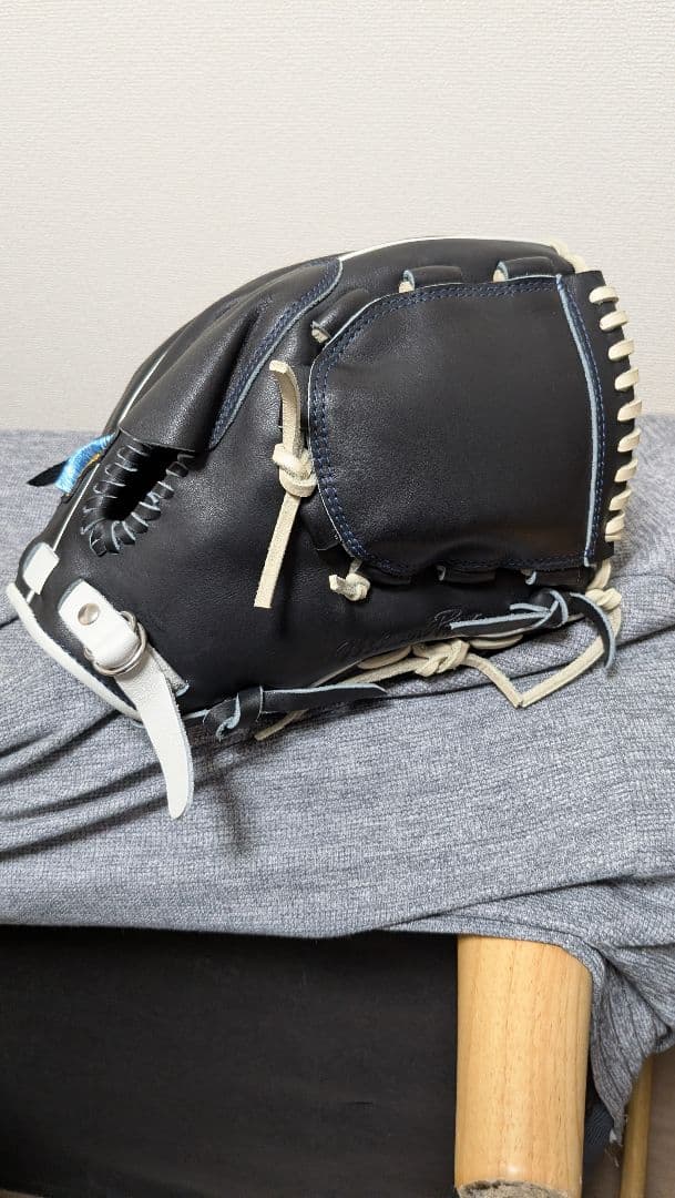 【限定値下げ】ミズノプロ　軟式オーダー　ダイバーシティブルー 岸モデル