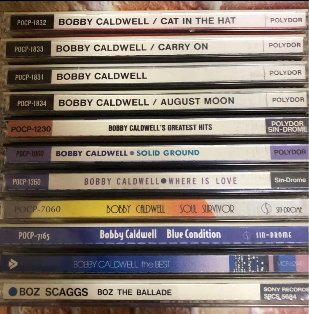 BOBBY CALDWELL「ボビーコールドウェル」 CD 10枚セット+おまけ