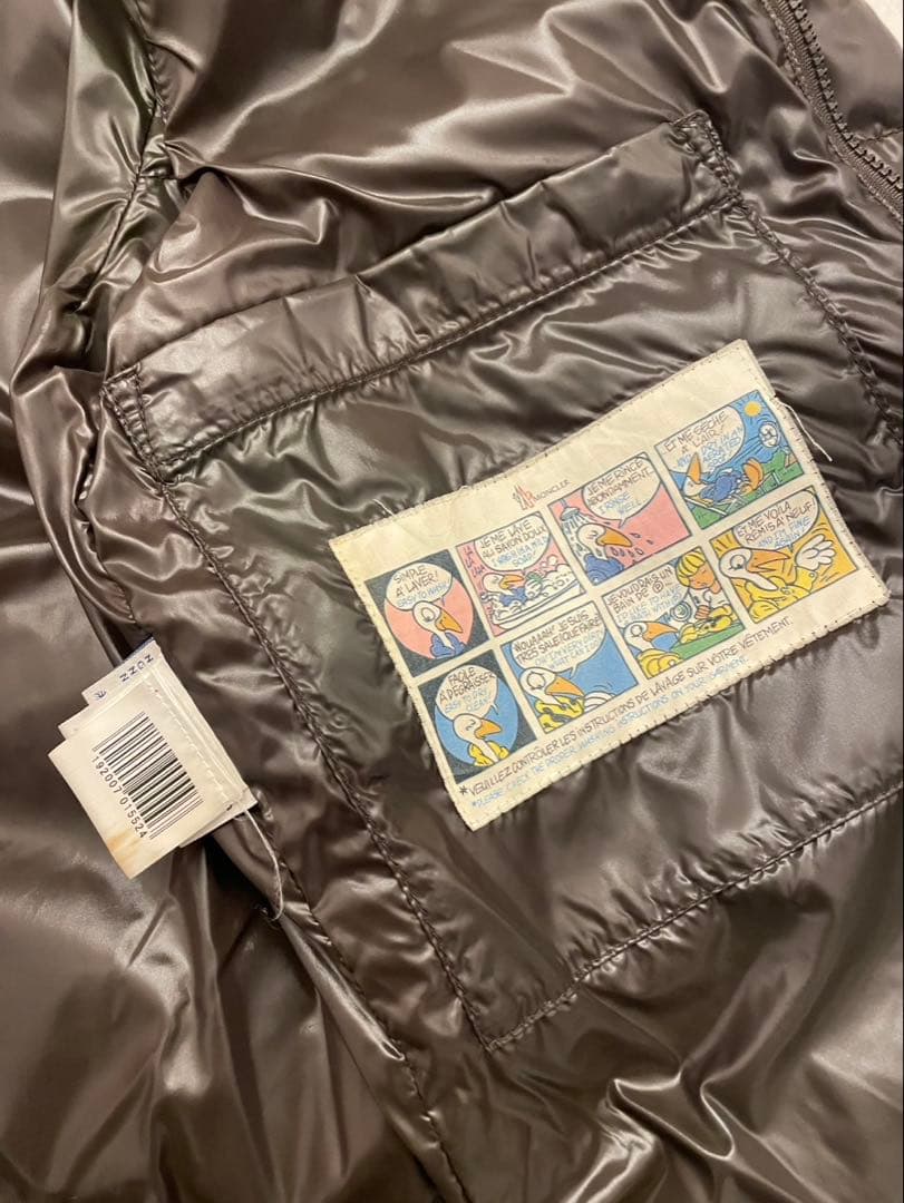 モンクレール ダウンベスト サイズ2 メンズ 焦茶色