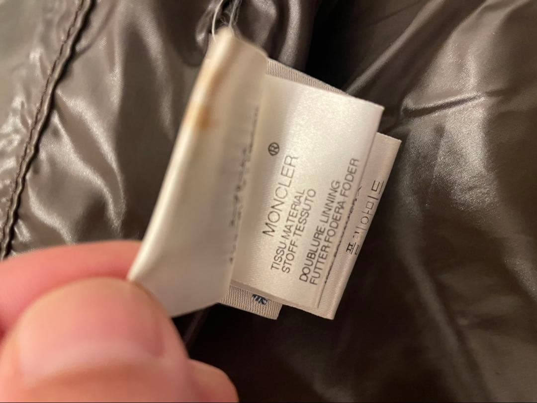 モンクレール ダウンベスト サイズ2 メンズ 焦茶色