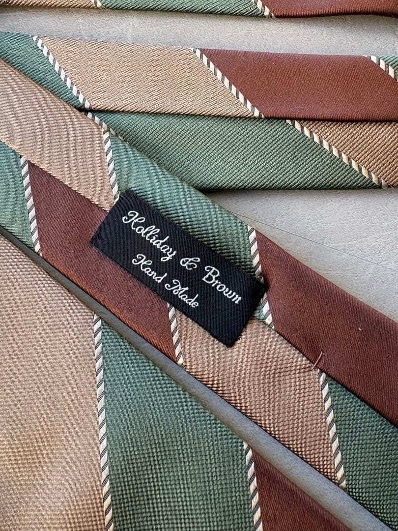 UNITED ARROWS Holliday & Brown ネクタイ