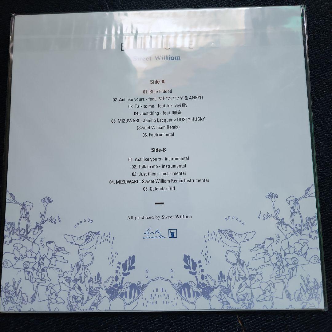 新品未使用　Sweet William BLUE レコード LP