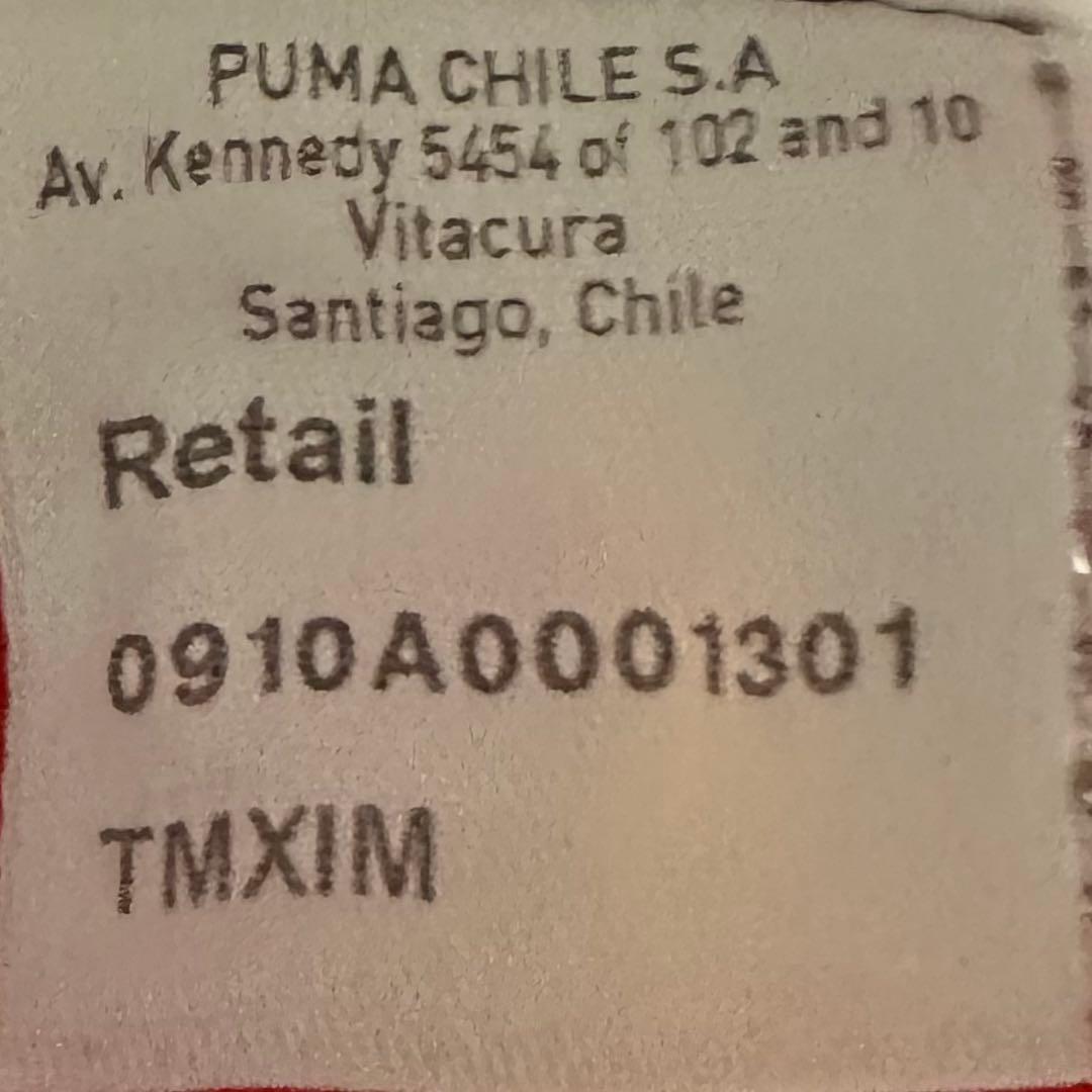 【Used】サッカーユニフォームPumaチリ代表 10/11 sanchez 7