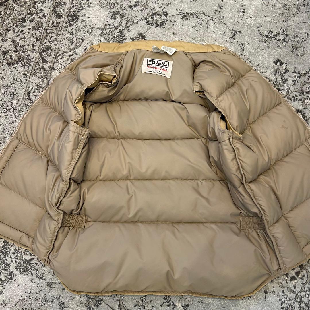 90s USA製　Walls Blizzard-Pruf ダウンベスト　L