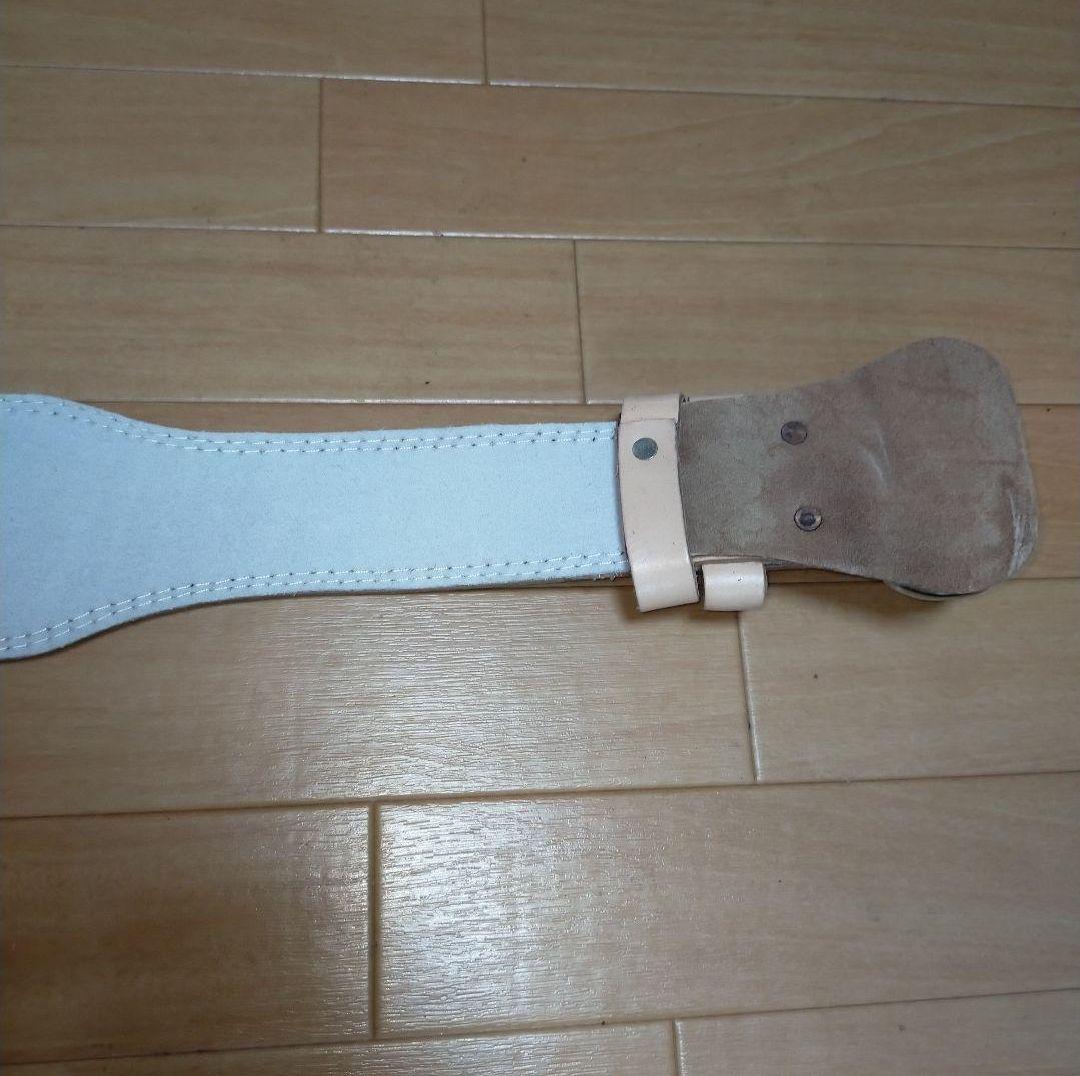 ゴールドジム GOLD'S GYM ベーシックレザーベルト トレーニングベルト