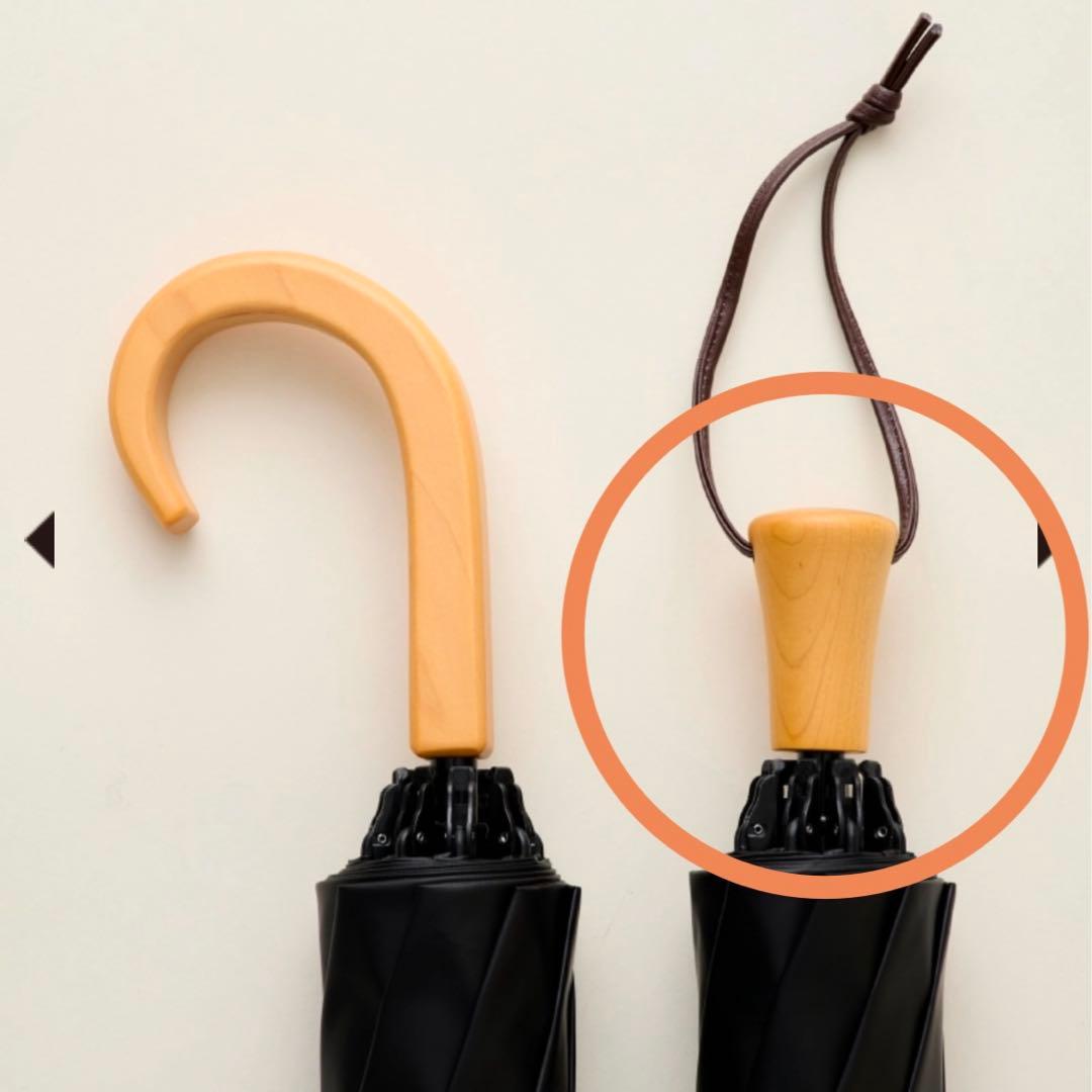 サンバリア100 折りたたみ日傘　２段折 コンビ ホワイト