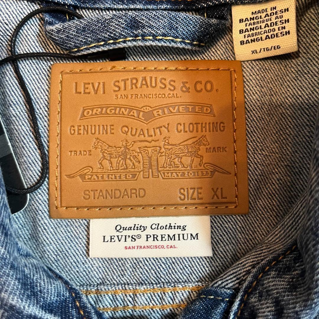 新品　リーバイス　XL デニム トラッカー ジャケット Gジャン　Levis