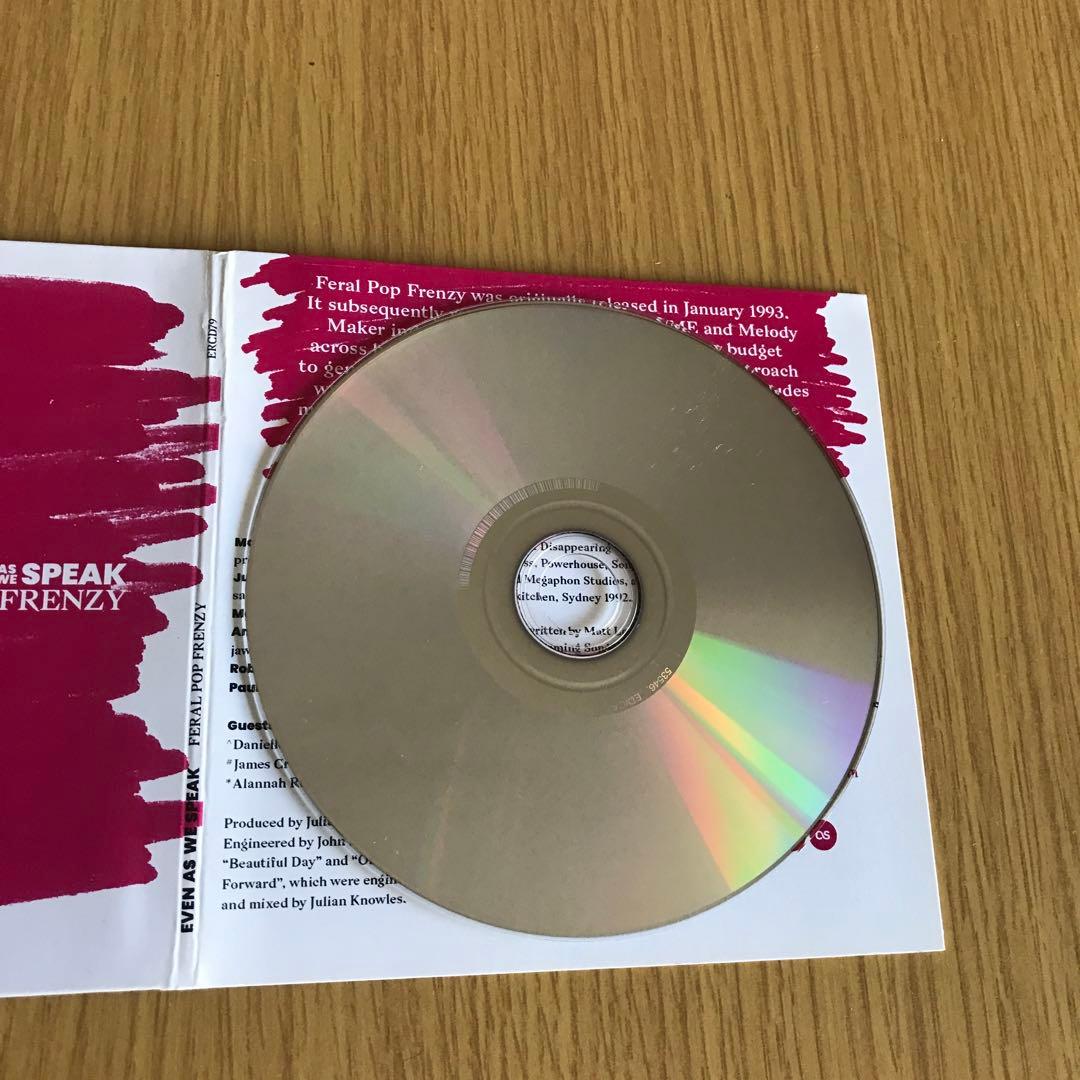 イーヴン・アズ・ウィ・スピーク　フェラル・ポップ・フレンジー　直輸入盤　解説付