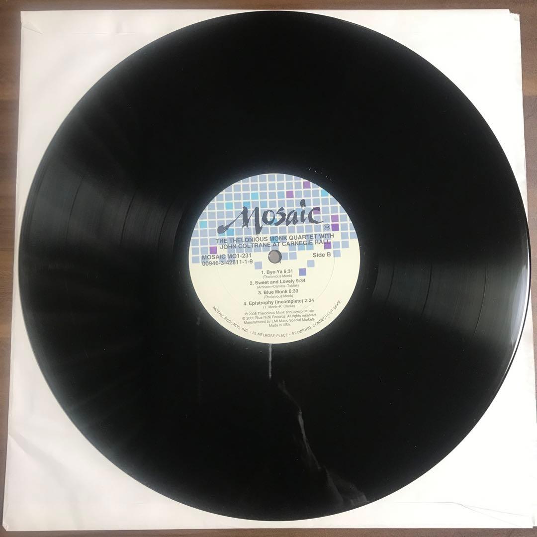 THELONIUS MONK QUARTET 200g LPレコード