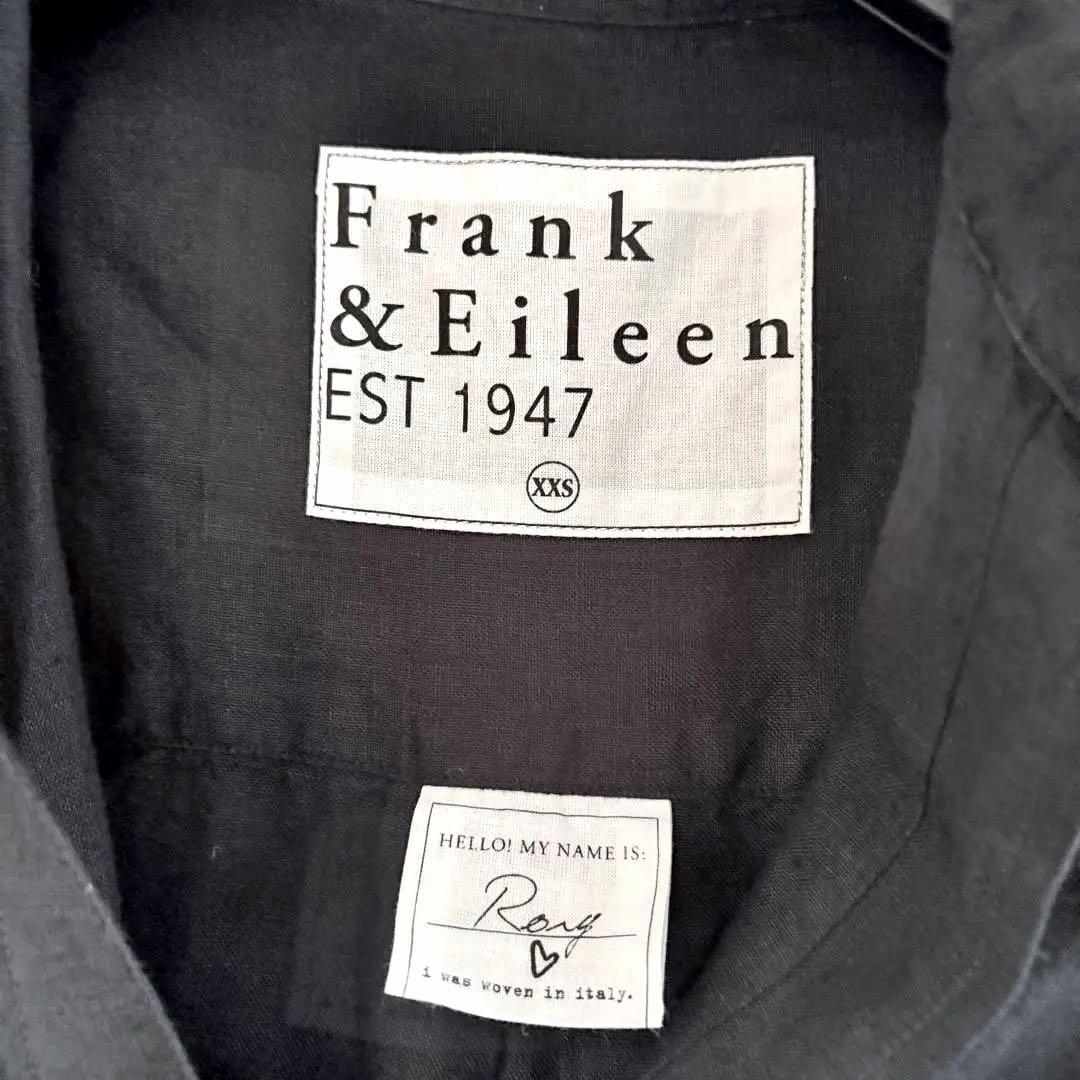 未使用級✨Frank & Eileen RORY 2WAY シャツドレス 黒 Ｓ