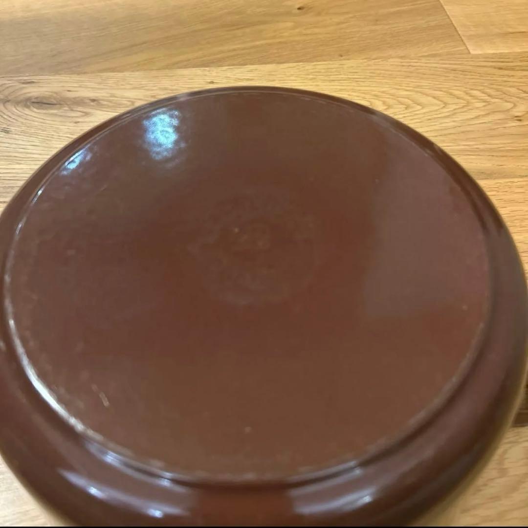 LE CREUSET ココットロンド　ブラウン　22 ル・クルーゼ　茶色