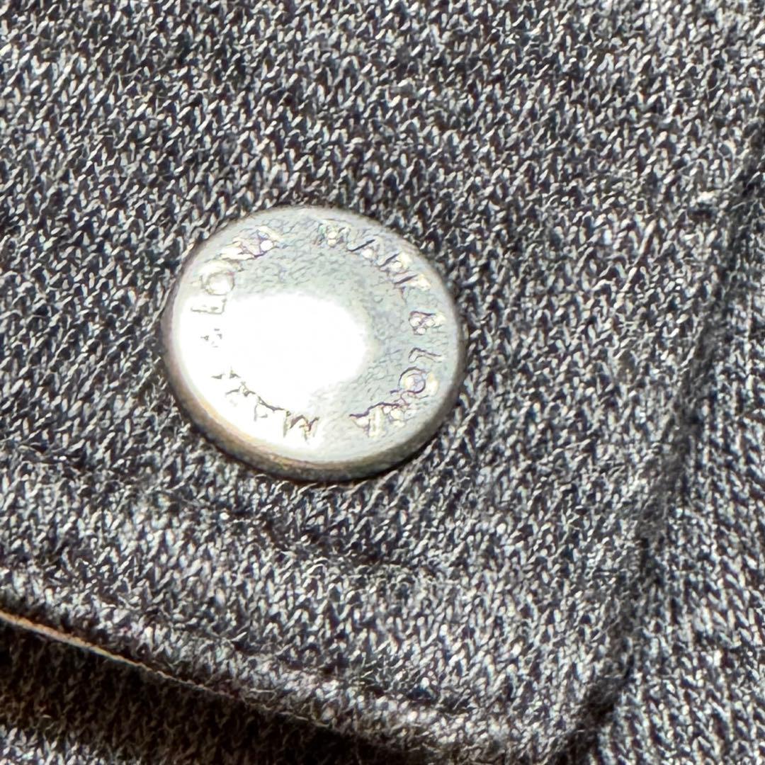 クレイジーソルト様マークアンドロナ カーゴパンツ スウェット スカル グレー L