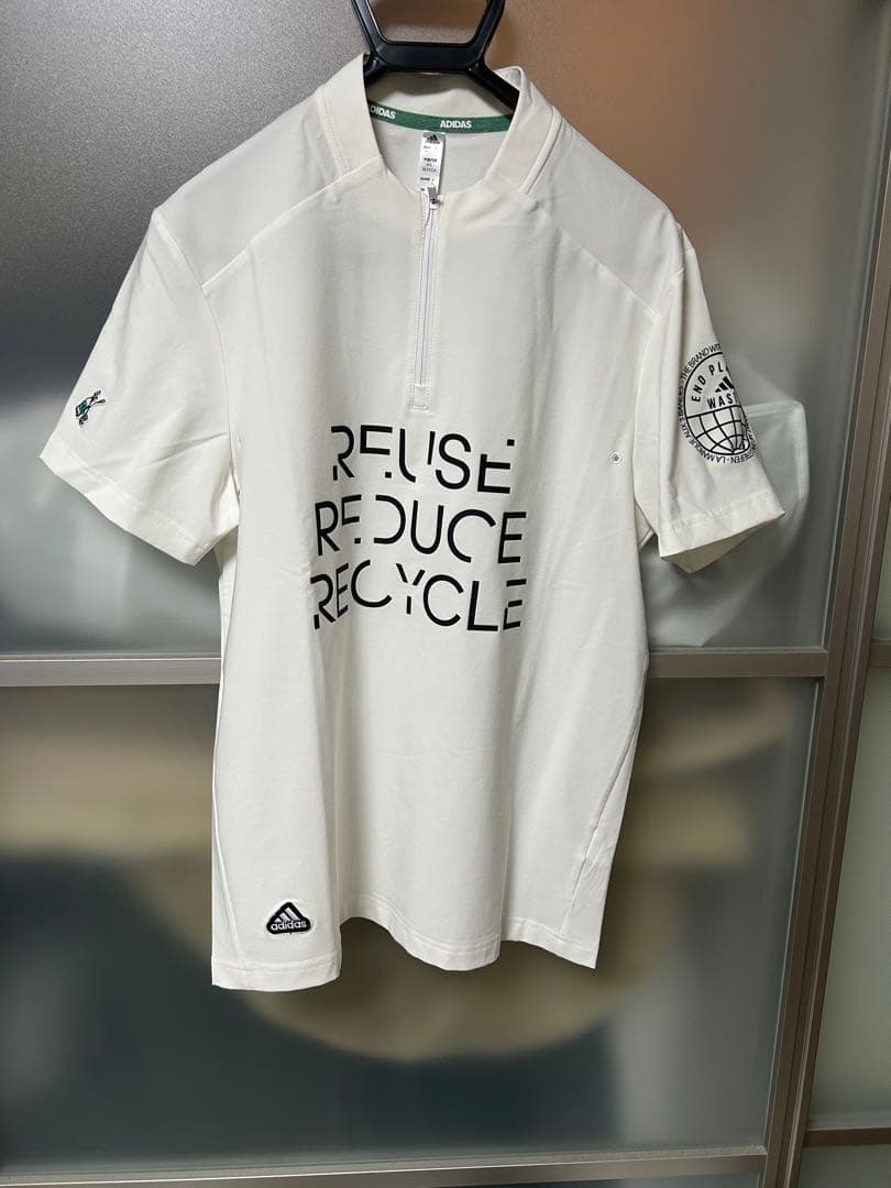 adidas REUSE REDUCE RECYCLE シャツ 2点セット