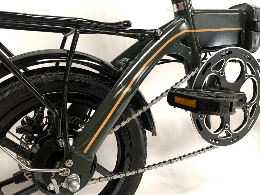 送料無料AIDDE折り畳み電動自転車 36V7.8Ah 5速14インチ動作確認済