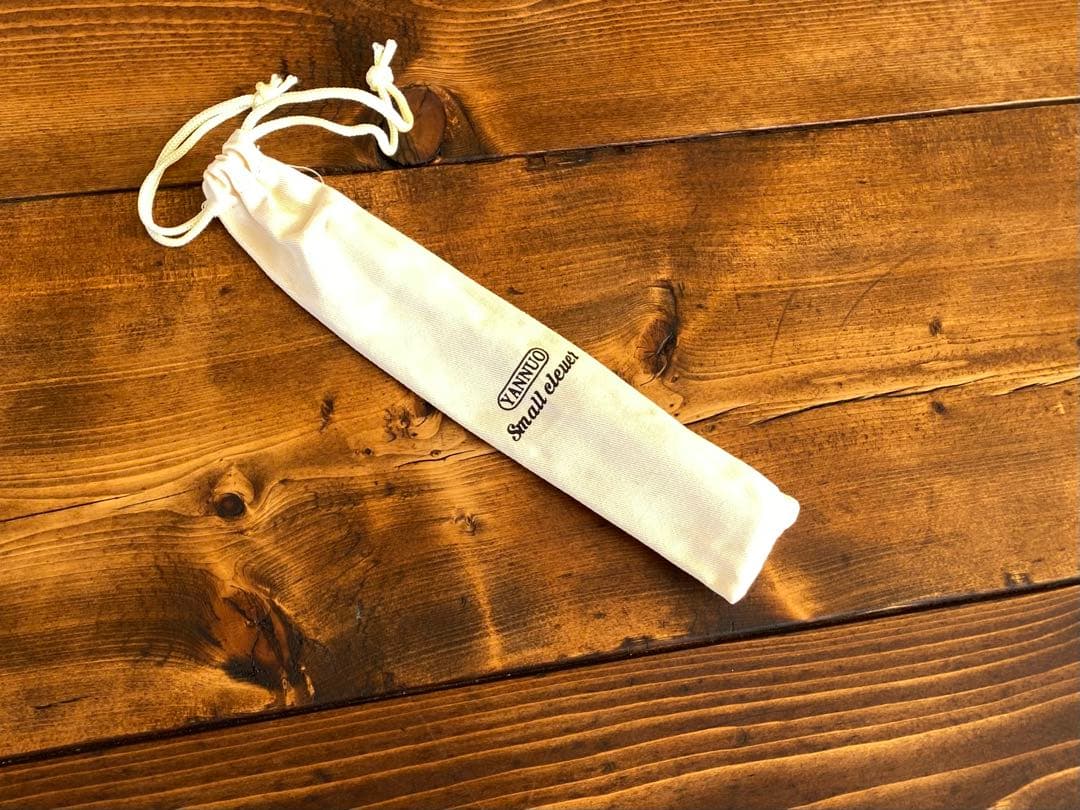 小物釣り竿　タナゴ竿　ブラック×ホワイト　180cm ウッドグリップ　振り出し竿