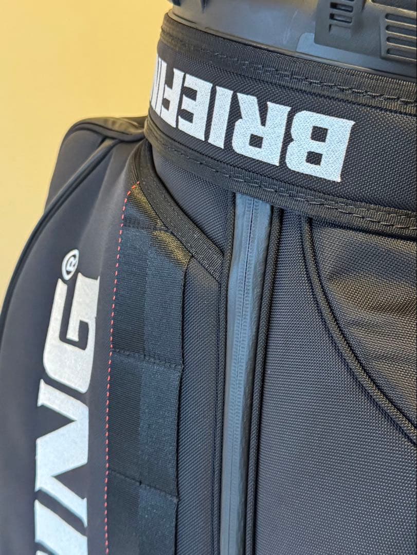 新作ブリーフィング　キャディバック　CR-3 03ブラック