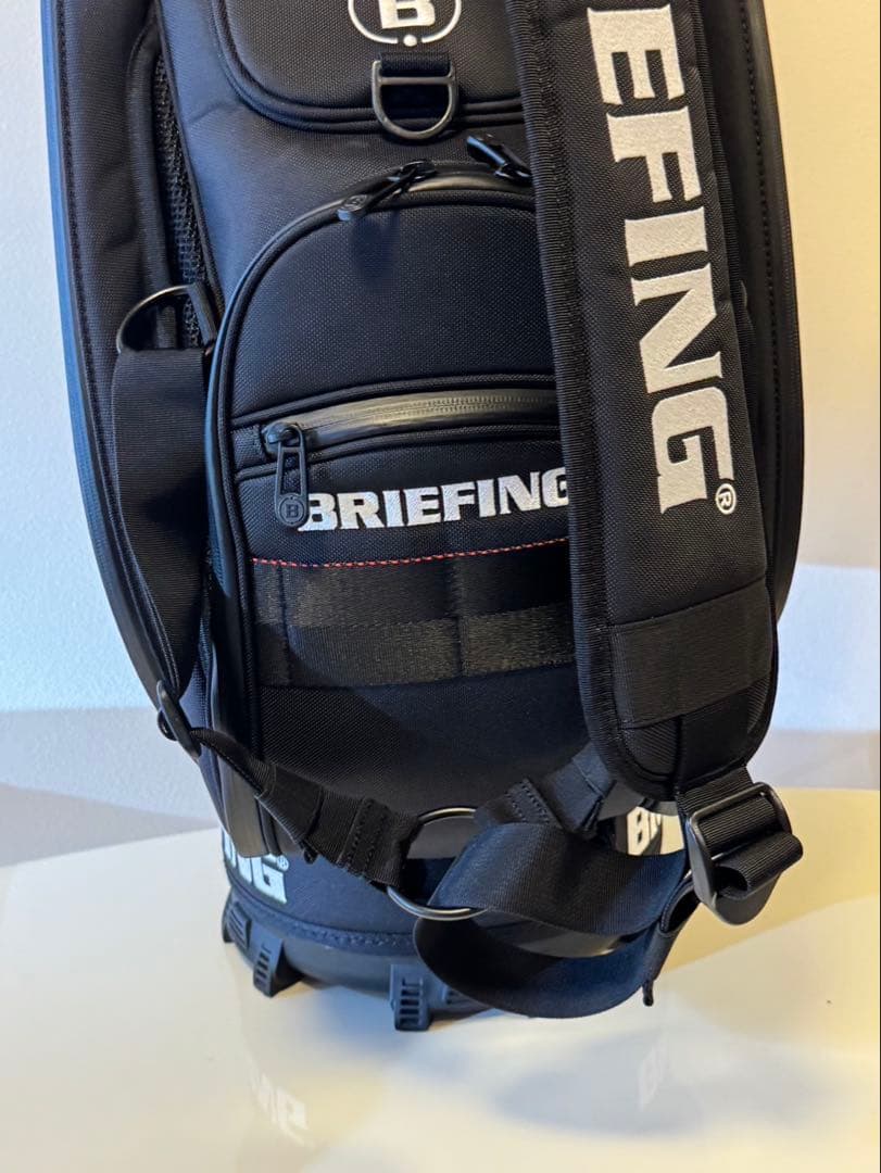 新作ブリーフィング　キャディバック　CR-3 03ブラック