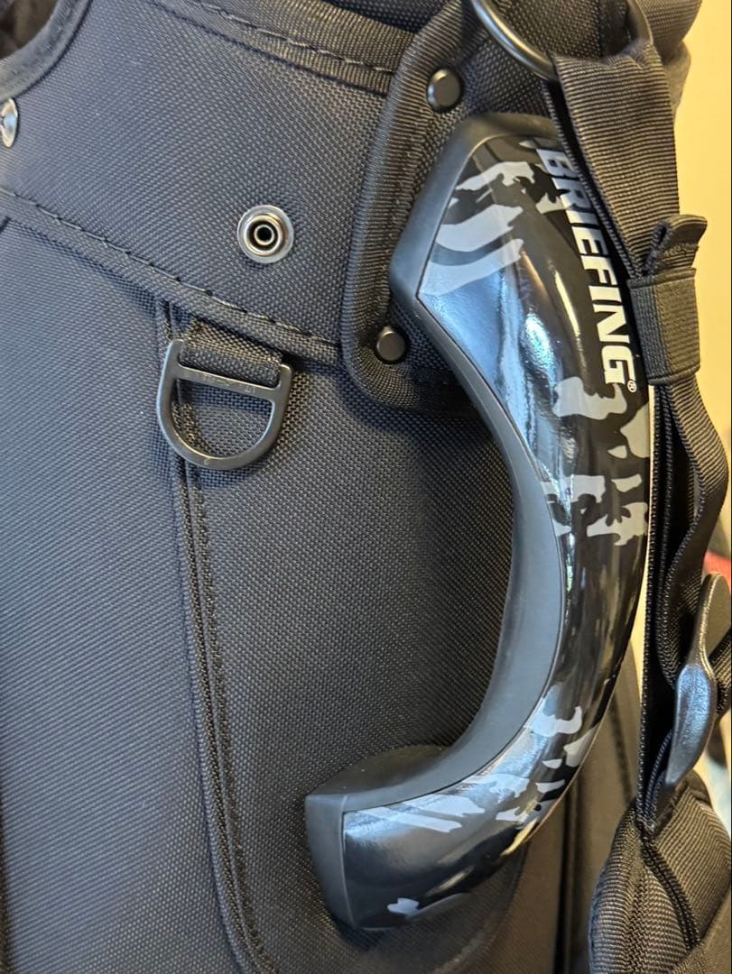 新作ブリーフィング　キャディバック　CR-3 03ブラック