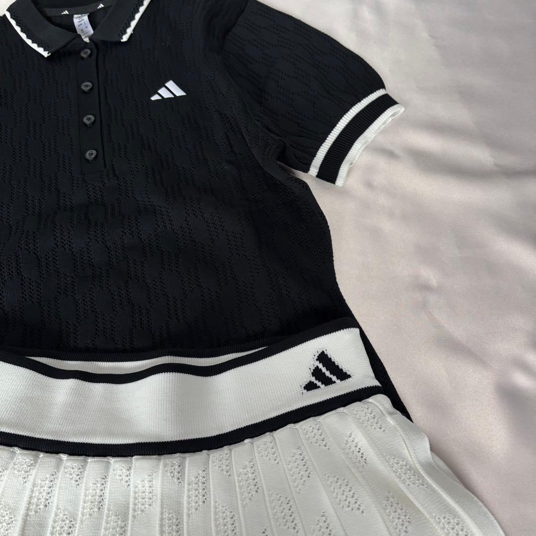 新品adidasゴルフ　春夏上下セットアップ　フェミニン 人気完売品