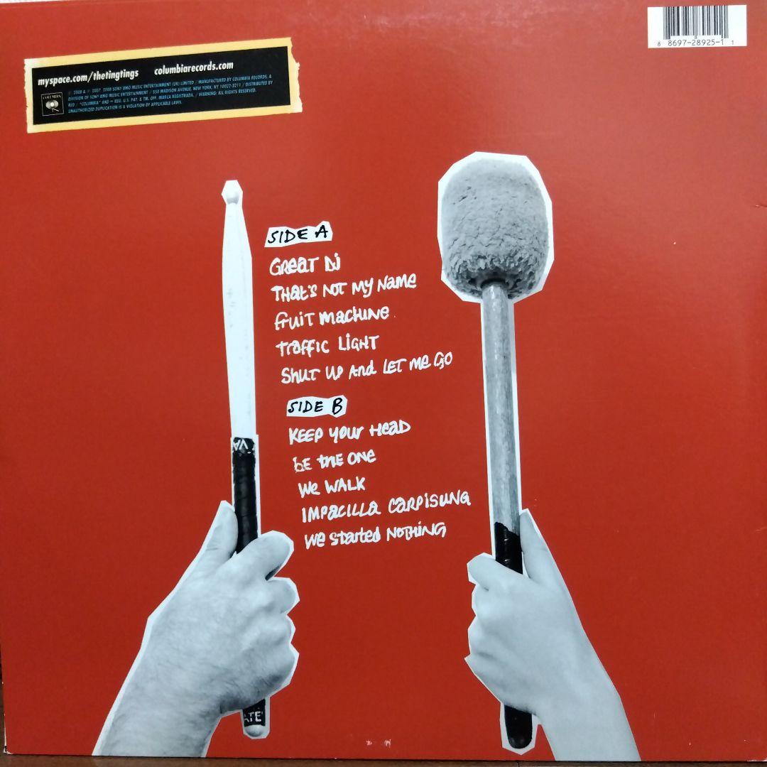 TING TINGS WE STARTED NOTHING LP•7”epセット