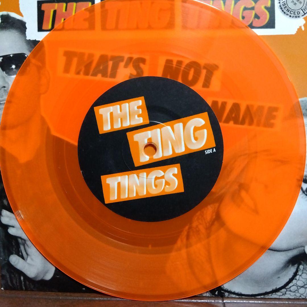 TING TINGS WE STARTED NOTHING LP•7”epセット