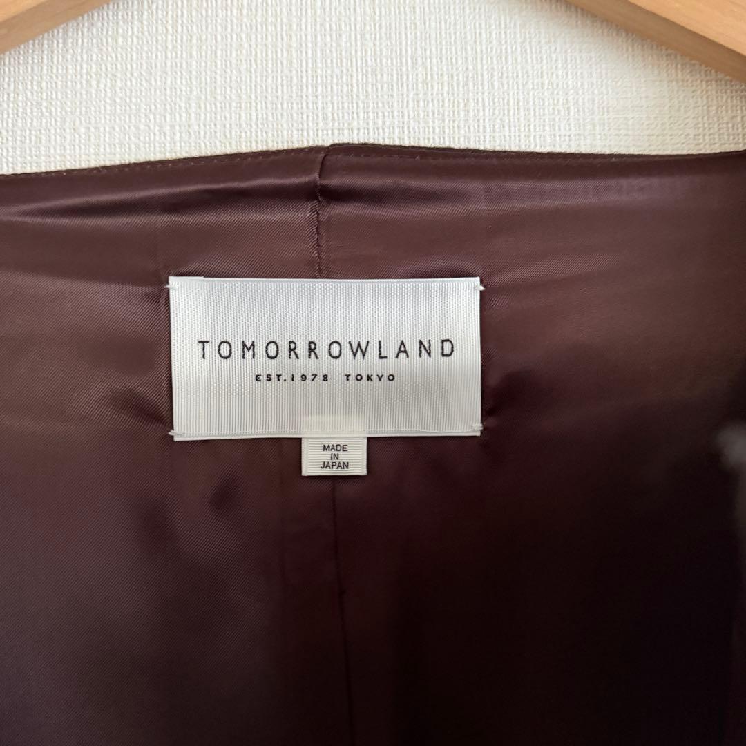 【美品】TOMORROWLAND ロングジレ ジャンパースカート サイズ36