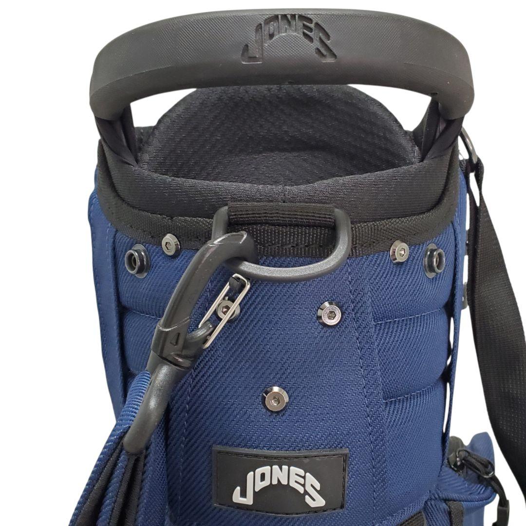 限定モデル 美品 JONES Trouper R キャディバッグ ネイビー